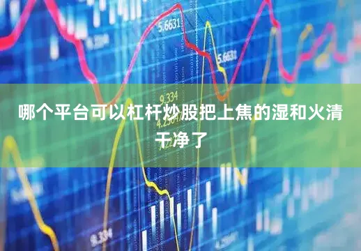 哪个平台可以杠杆炒股把上焦的湿和火清干净了